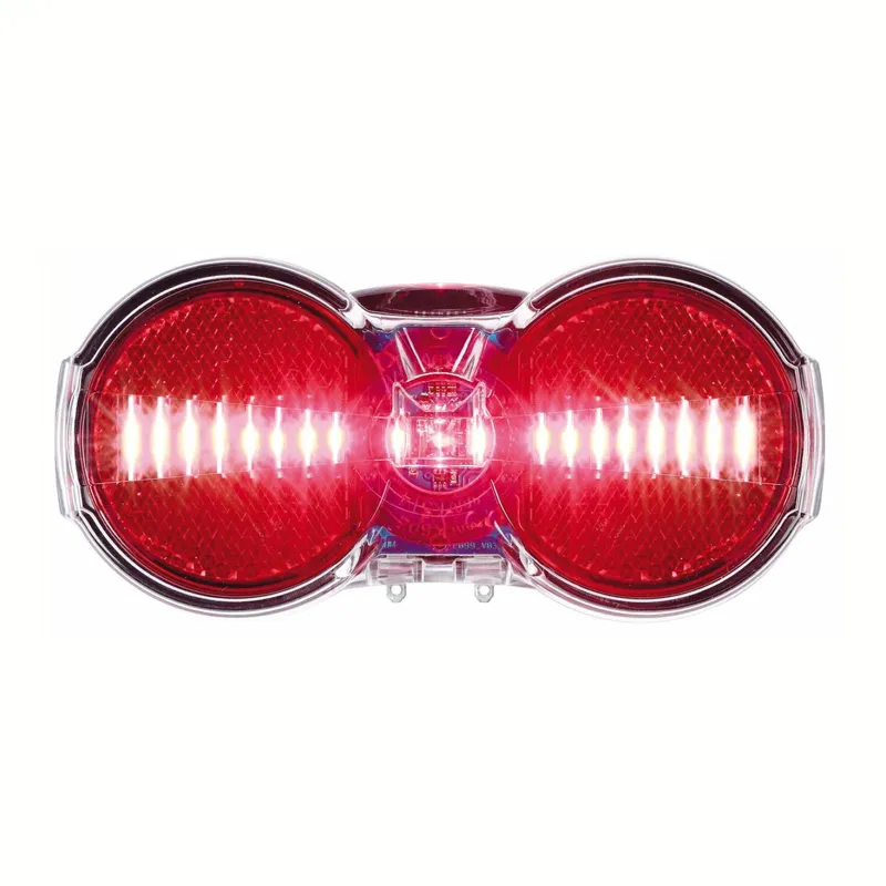 Busch + Muller Flat S LineTec PLUS Rear Dynamo Light in Black