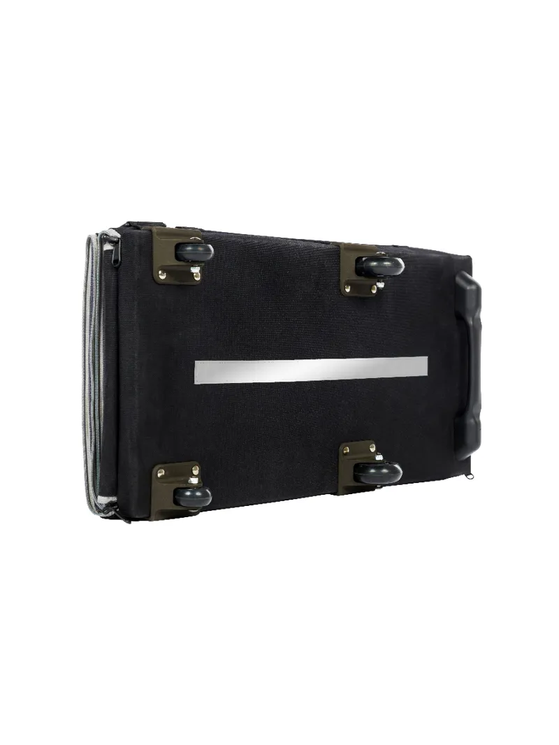 Brompton Padded Folding Bike Bag with 4 wheels Black