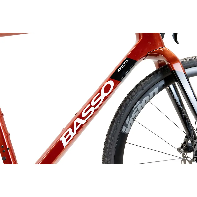 Basso Palta Gravel Bike in Candy Red with Shimano GRX-1