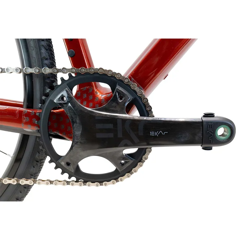 Basso Palta All Road Bike in Candy Red with Campagnolo Ekar-4