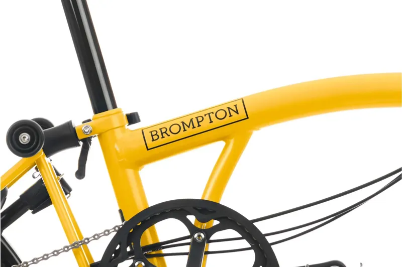 Brompton C Line 2 Speed Folding Bike in Bumblebee Yellow-7
