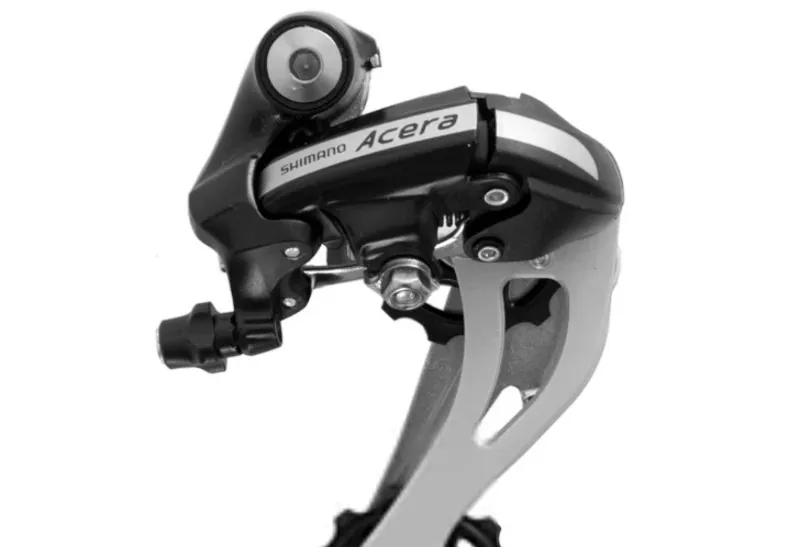 Shimano Acera M360 7/8 Speed SGS Long Rear Derailleur in Black