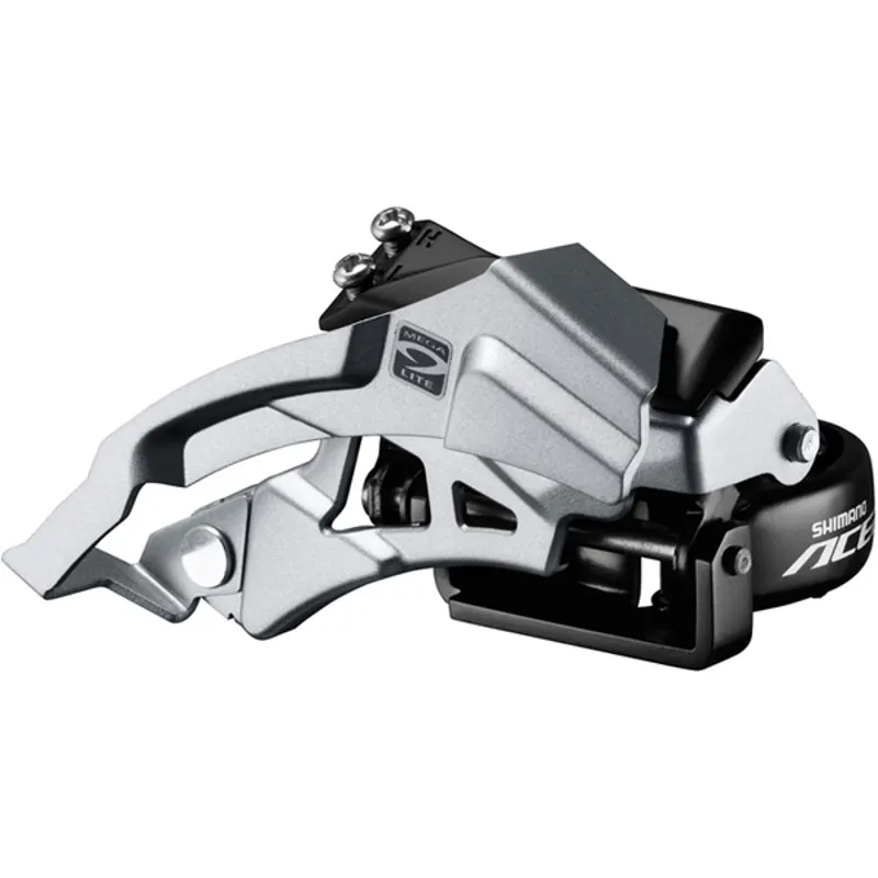 Shimano Acera M3000 9-speed Top Swing Triple Derailleur in Black