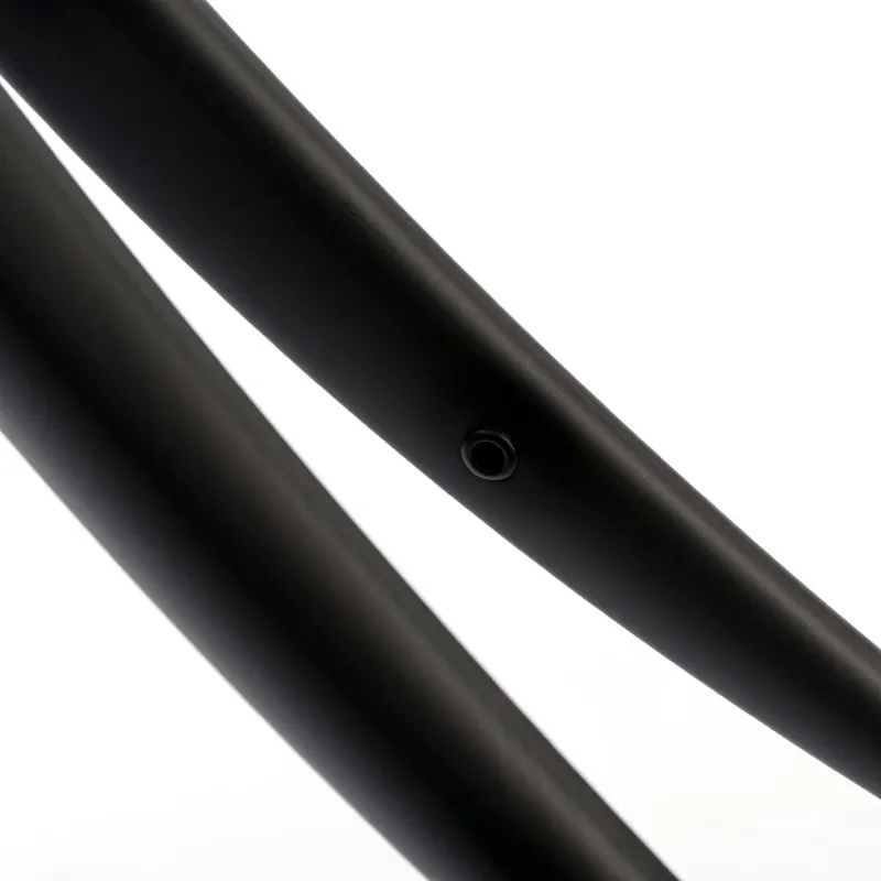 The Light Blue Wolfson Carbon QR Rim Brake 11/8 Road Fork in Black -2