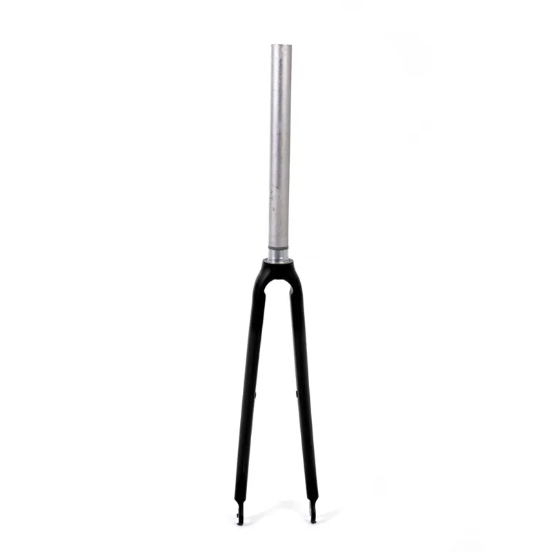 The Light Blue Wolfson Carbon QR Rim Brake 11/8 Road Fork in Black -1