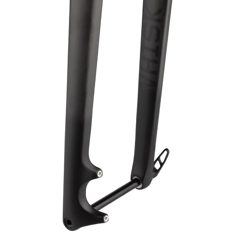 Whisky Parts Co. NO.9 Carbon Thru Axle Fat Carbon Fork 1.5 taper in Matte Black-1