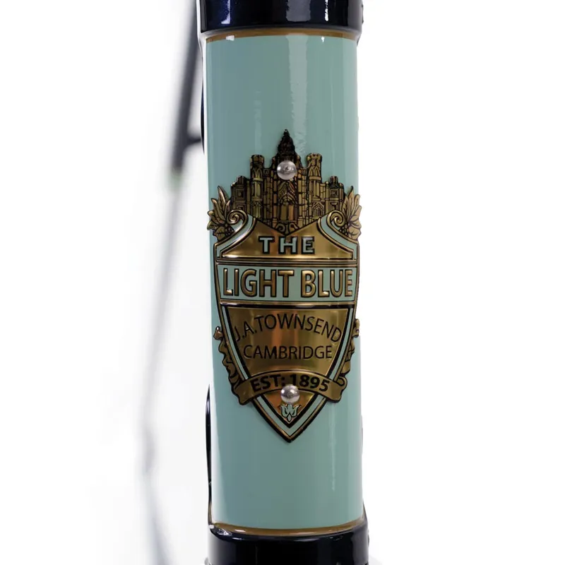 The Light Blue Trinity Pista Frameset in Chrome-1