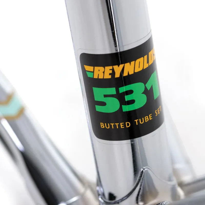 The Light Blue Trinity Pista Frameset in Chrome-2