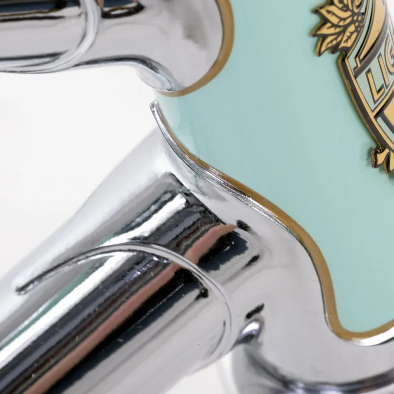The Light Blue Trinity Pista Frameset in Chrome-4