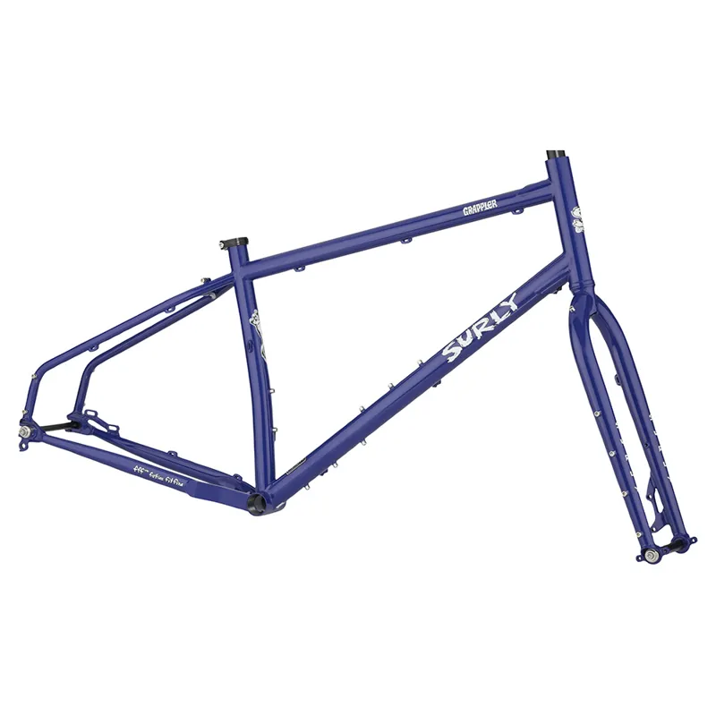Surly Grappler Trail Bike Frameset in Subterranean Homesic Blue