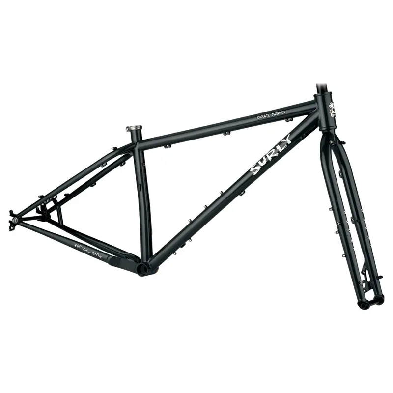 Surly Karate Monkey 27.5+ Deore Mountain Bike in  'Hi Viz' Black-1