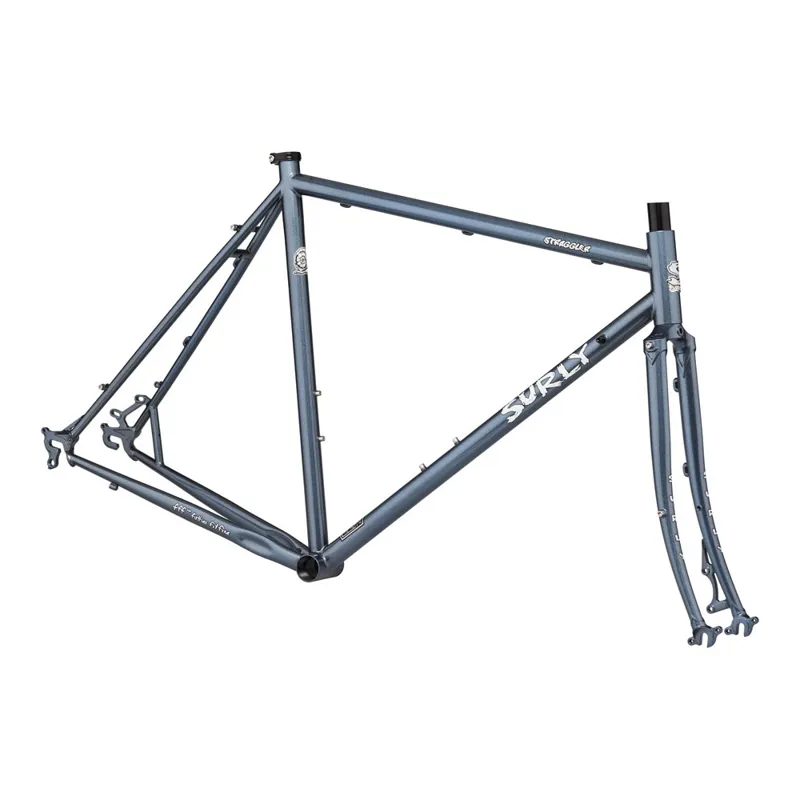 Surly Straggler 650b Disc Adventure Bike Frameset in Cold Steel Blue
