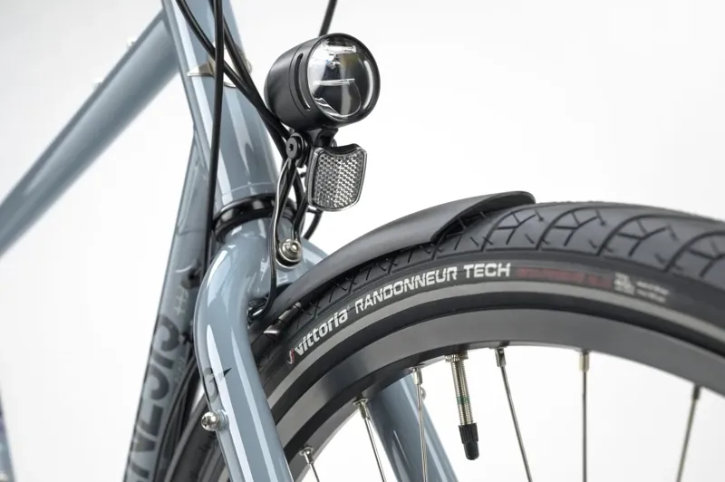 Genesis Tour De Fer 30 Flat Bar Touring Bike in Keith Flint Blue-4