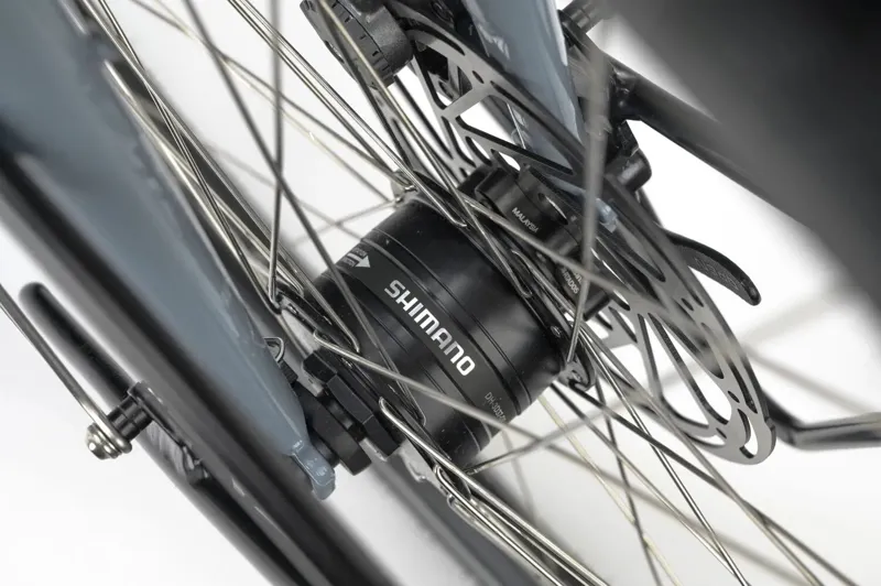 Genesis Tour De Fer 30 Flat Bar Touring Bike in Keith Flint Blue-3