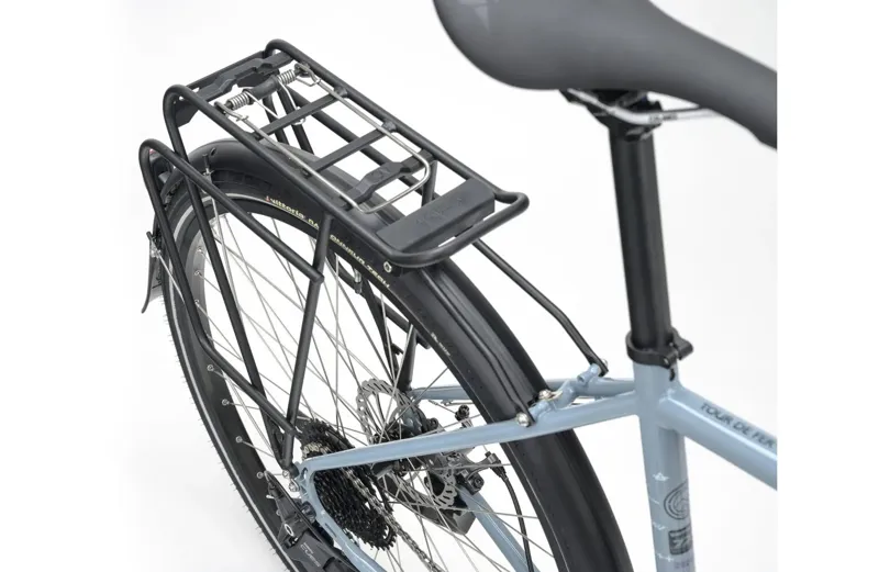 Genesis Tour De Fer 30 Flat Bar Touring Bike in Keith Flint Blue-11