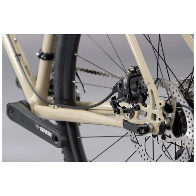 Genesis Croix De Fer 10 Steel Gravel Bike in Sand-5