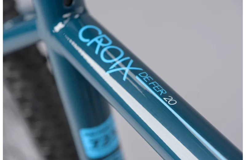 Genesis Croix De Fer 20 Steel Gravel Bike in Blue-8