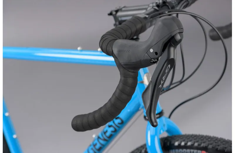 Genesis Croix De Fer 40 Steel Gravel Bike in Blue-2