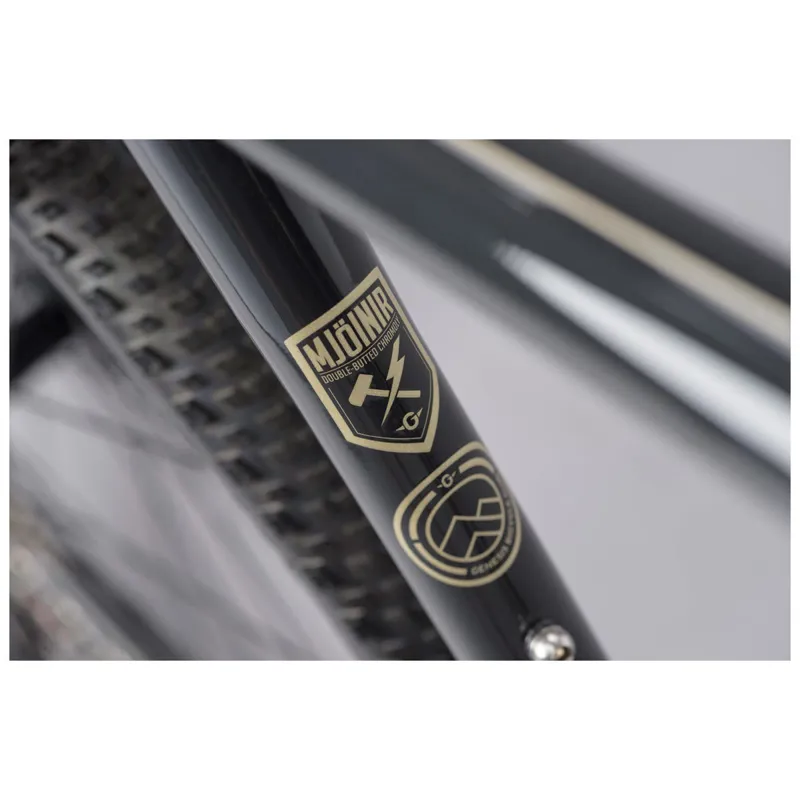 Genesis Croix De Fer 10 Steel Gravel Bike in Black-3