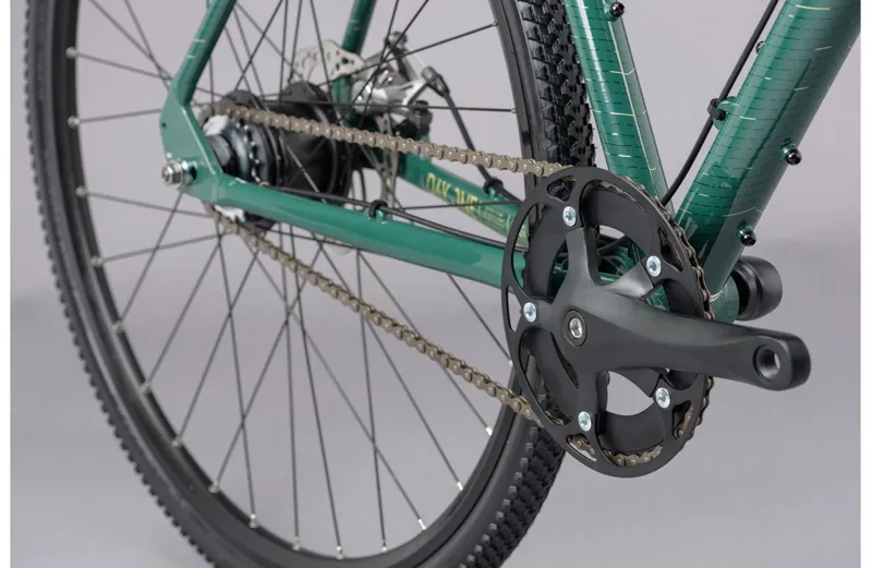 Genesis Day One Gravel Bike in Green-9