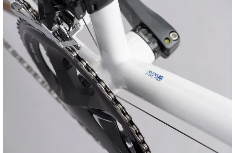 Genesis Equilibrium Steel Road Bike in White-5