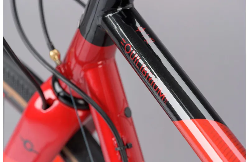 Genesis Equilibrium Disc Steel Road Bike in Red