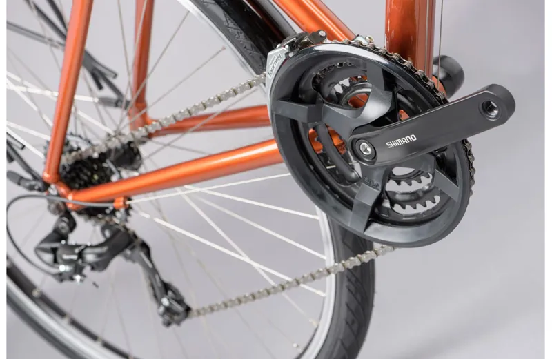 Ridgeback Speed Hybrid Bike in Bronze-8