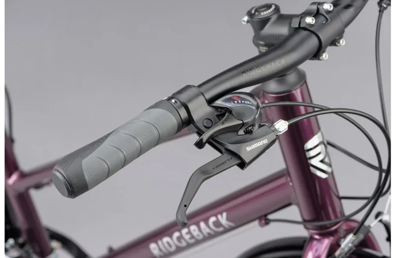 Ridgeback Speed Open Frame Hybrid Bike in Purple-3