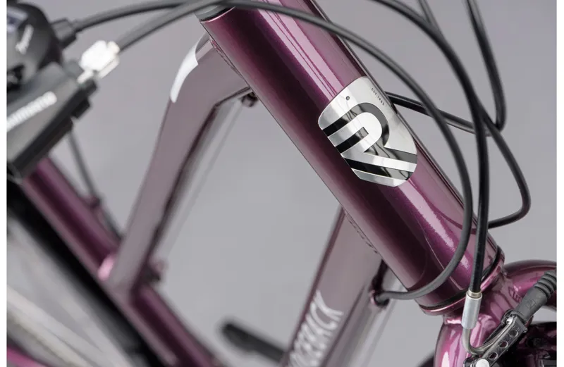 Ridgeback Speed Open Frame Hybrid Bike in Purple-4