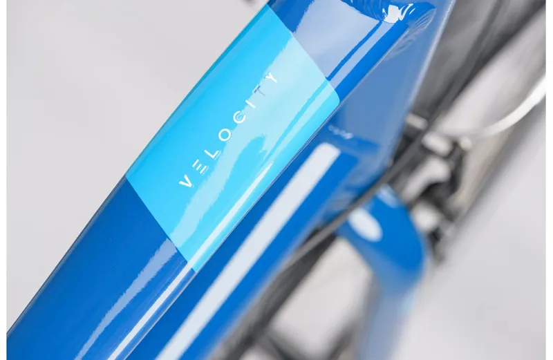 Ridgeback Velocity Open Frame Hybrid Bike in Blue-2