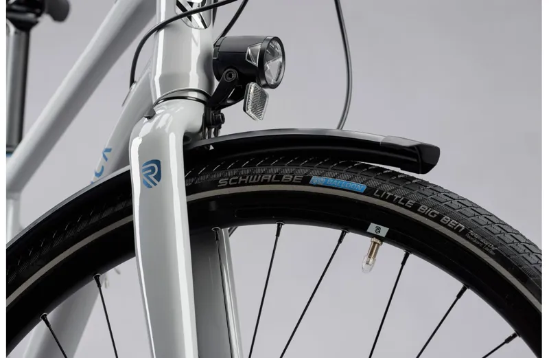 Ridgeback Element EQ Hybrid Bike in Silver-4