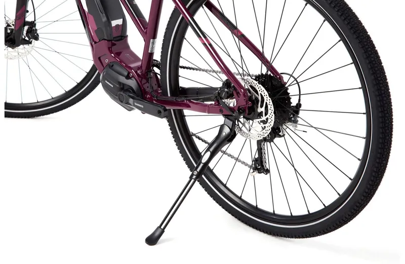 Ridgeback X2 Open Frame Electric Hybrid Bike in Plum Purple-8