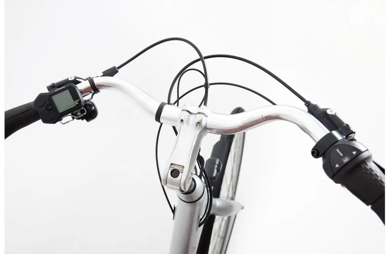 Ridgeback Electron S1 Electric bike in Silver-2