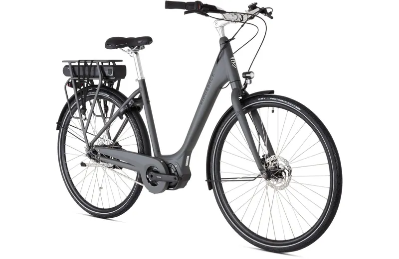 Ridgeback Electron S2 Electric Bike in Grey-1