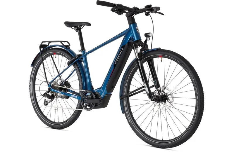 Ridgeback Advance 2 Electric Hybrid Bike in Blue-1