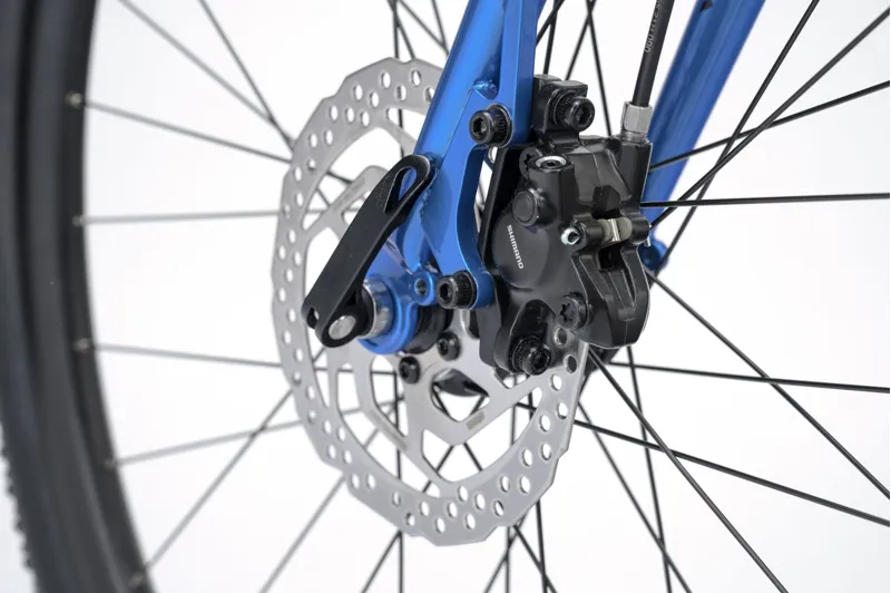 Genesis Croix De Fer 20  Flat Bar Steel Gravel Bike in Blue Fighters-8