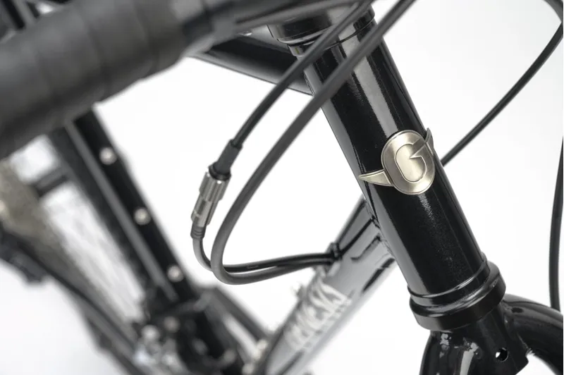 Genesis Croix De Fer 20 Gravel Bike in Burt Bachablack Black-3