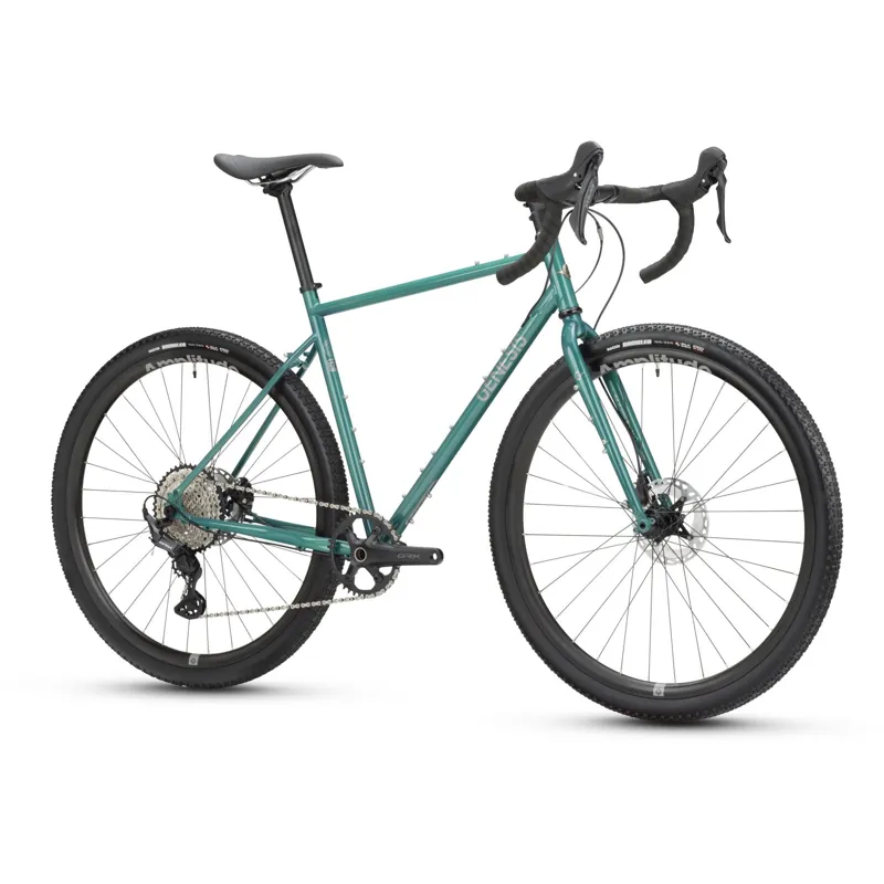 Genesis Croix De Fer 40 Steel Gravel Bike in Sterling Gloss-1