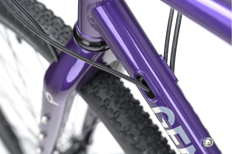 Genesis Croix De Fer 50 Steel Gravel Bike in Stone Temple Violets-3
