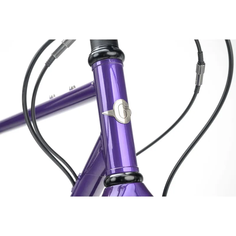 Genesis Croix De Fer 50 Steel Gravel Bike in Stone Temple Violets-4