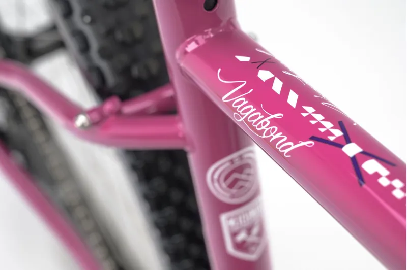 Genesis Vagabond 20 Gravel Bike in Mauvist Mouse-7