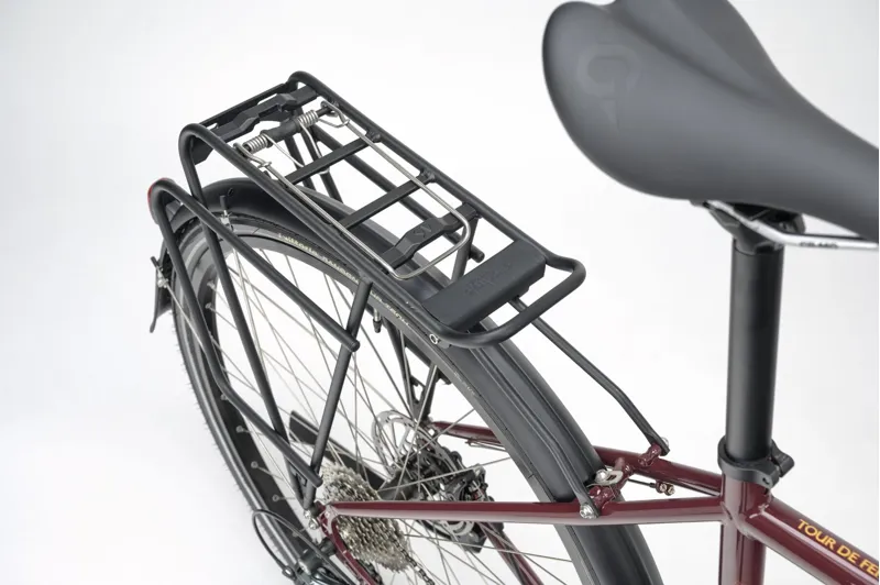 Genesis Tour De Fer 40 Touring Bike in Queen Crimson Red-7