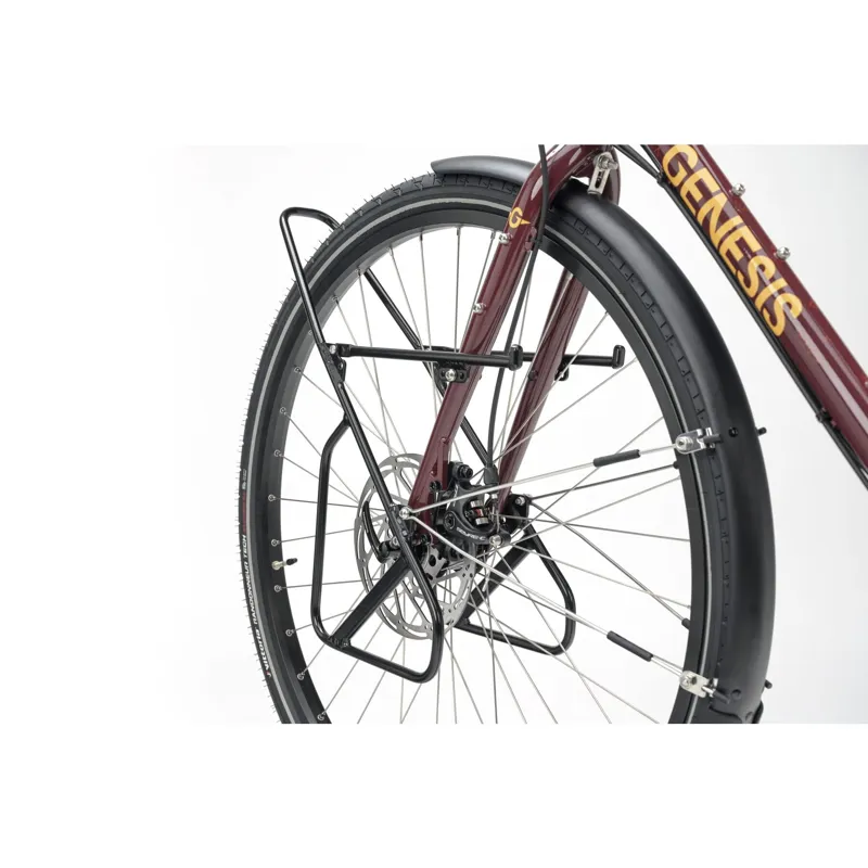 Genesis Tour De Fer 40 Touring Bike in Queen Crimson Red-9