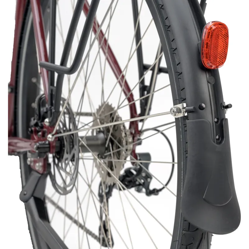 Genesis Tour De Fer 40 Touring Bike in Queen Crimson Red-11