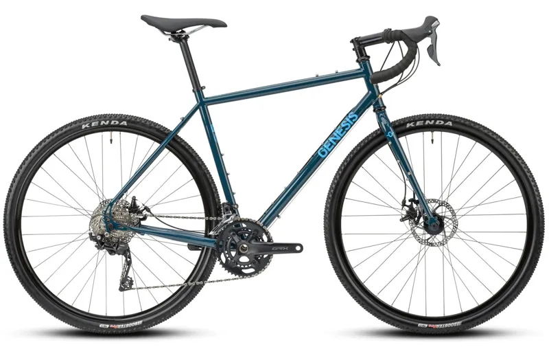 Genesis Croix De Fer 20 Steel Gravel Bike in Blue