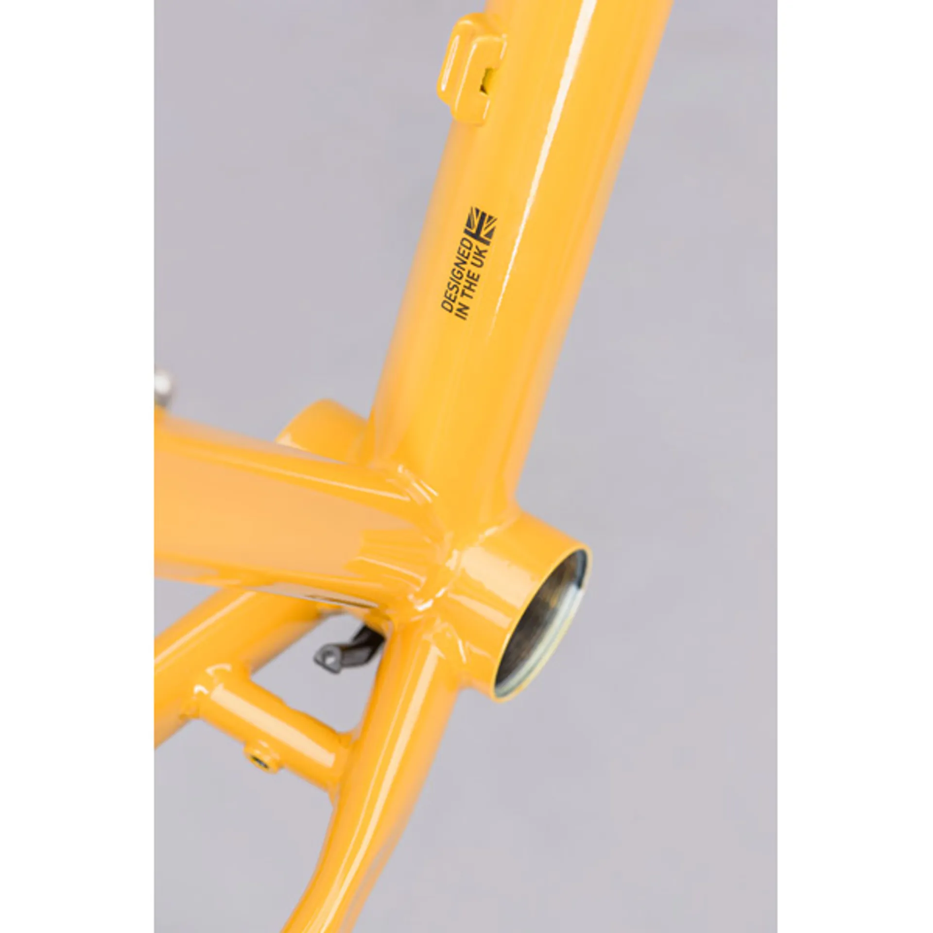 Genesis Croix De Fer 725 Steel Gravel Bike Frameset in Yellow