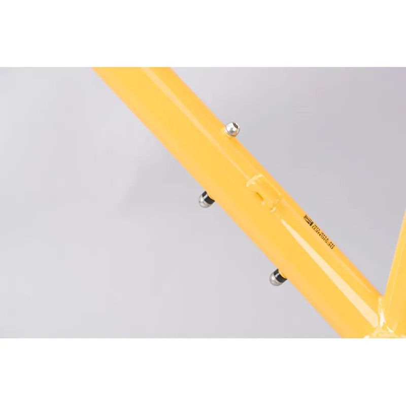 Genesis Croix De Fer 725 Steel Gravel Bike Frameset in Yellow-8