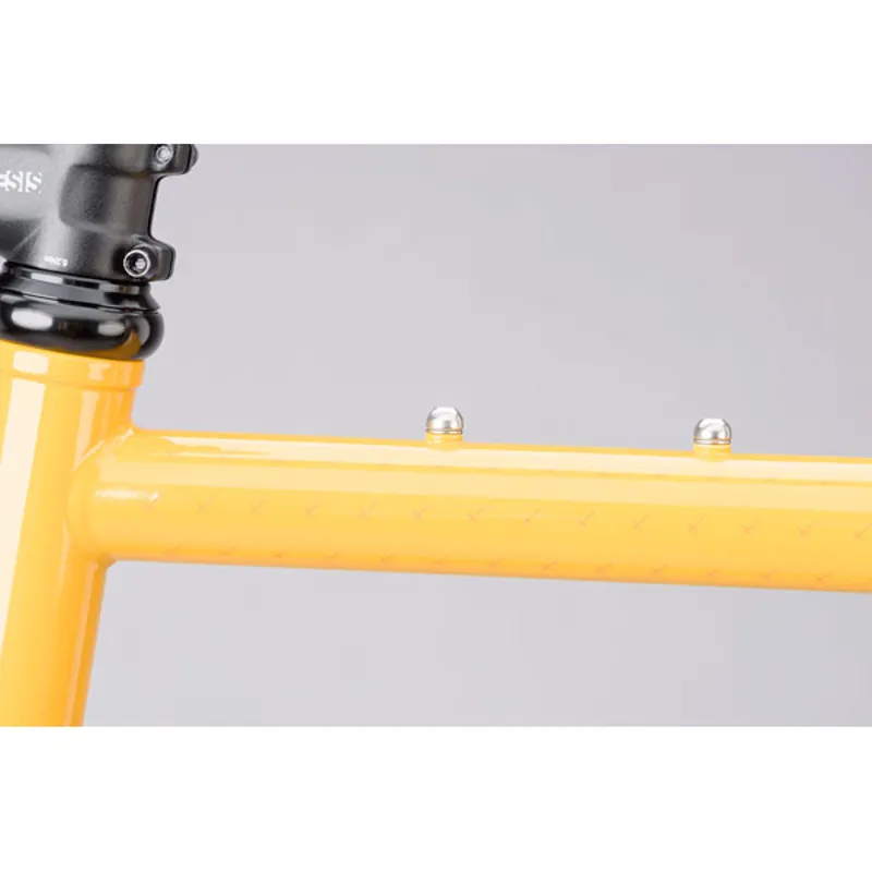 Genesis Croix De Fer 725 Steel Gravel Bike Frameset in Yellow-9
