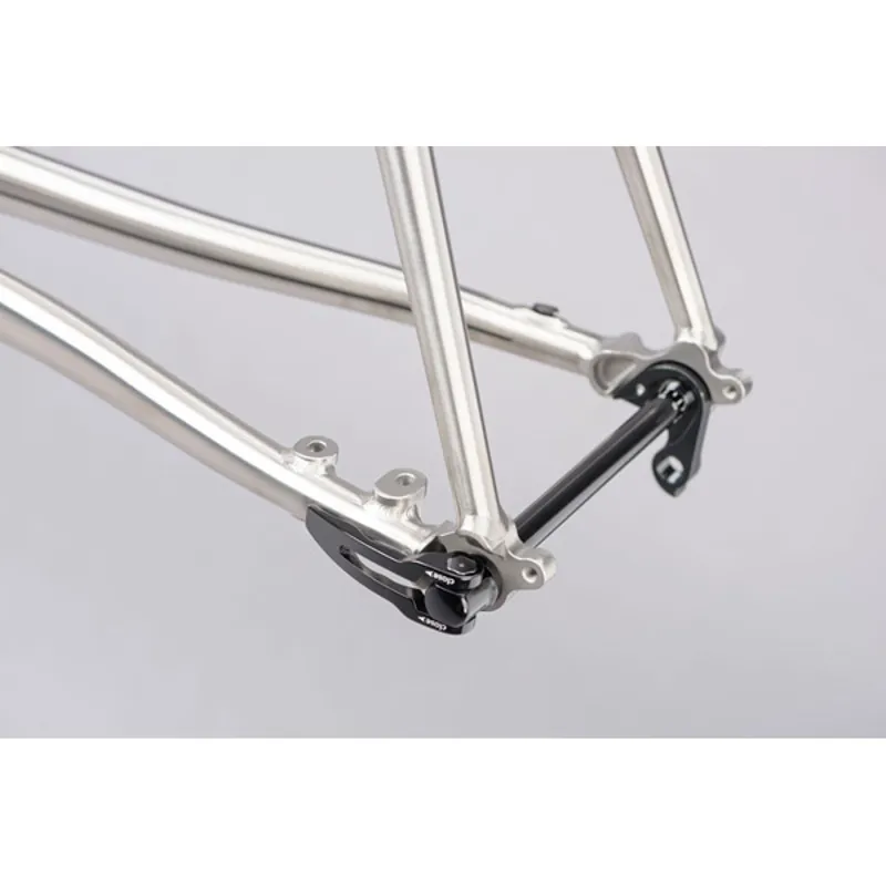 Genesis Croix De Fer Titanium Gravel bike Frame in Raw Titanium-5