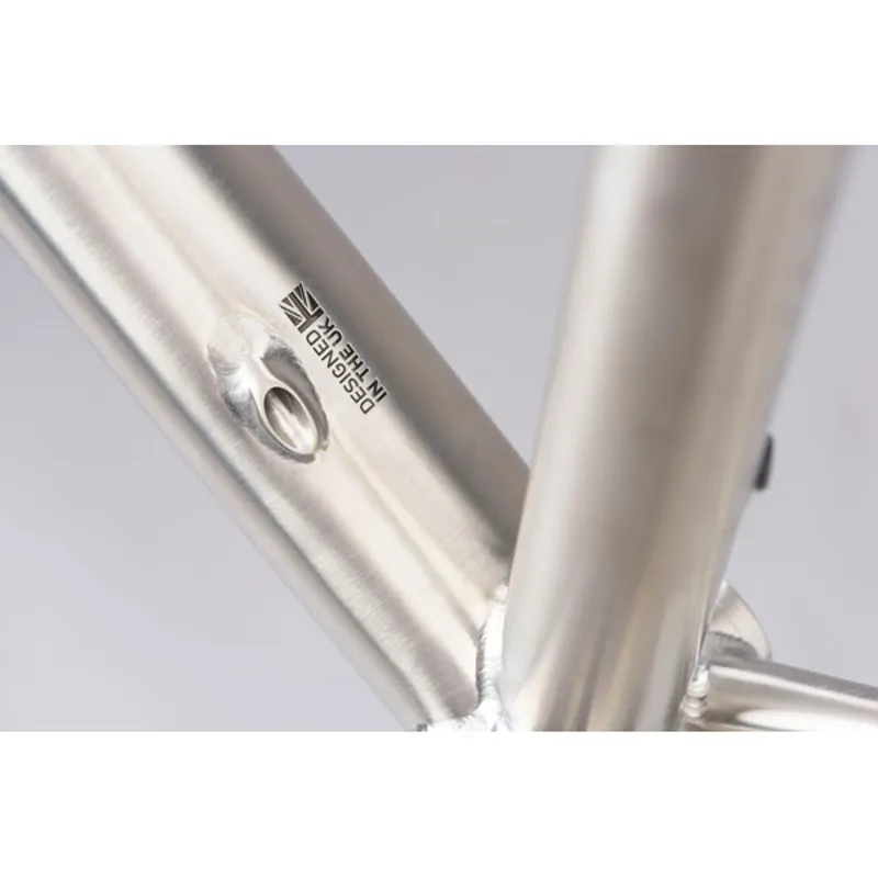 Genesis Croix De Fer Titanium Gravel bike Frame in Raw Titanium-6